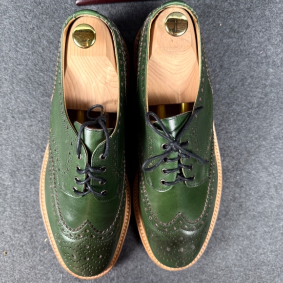 Shipton & Heneage Bruno Green Brogues size 13 main image 5
